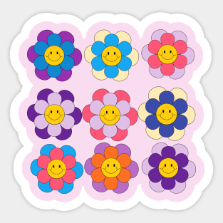 smile flower Sticker